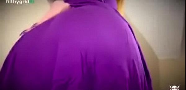  Sexy purple dress farts